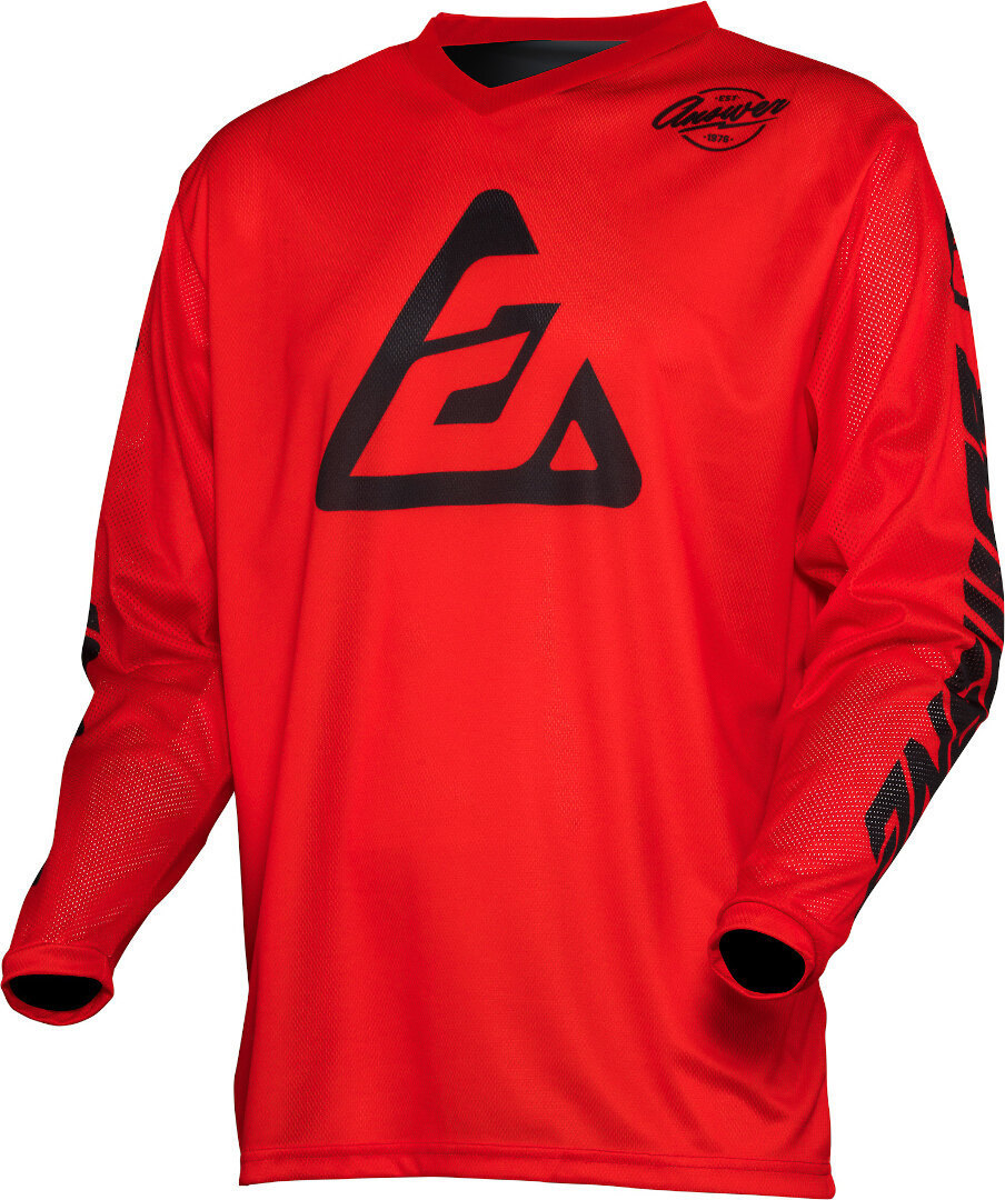Answer Arkon Bold Motocross Jersey vermelho/preto XS Figura 1