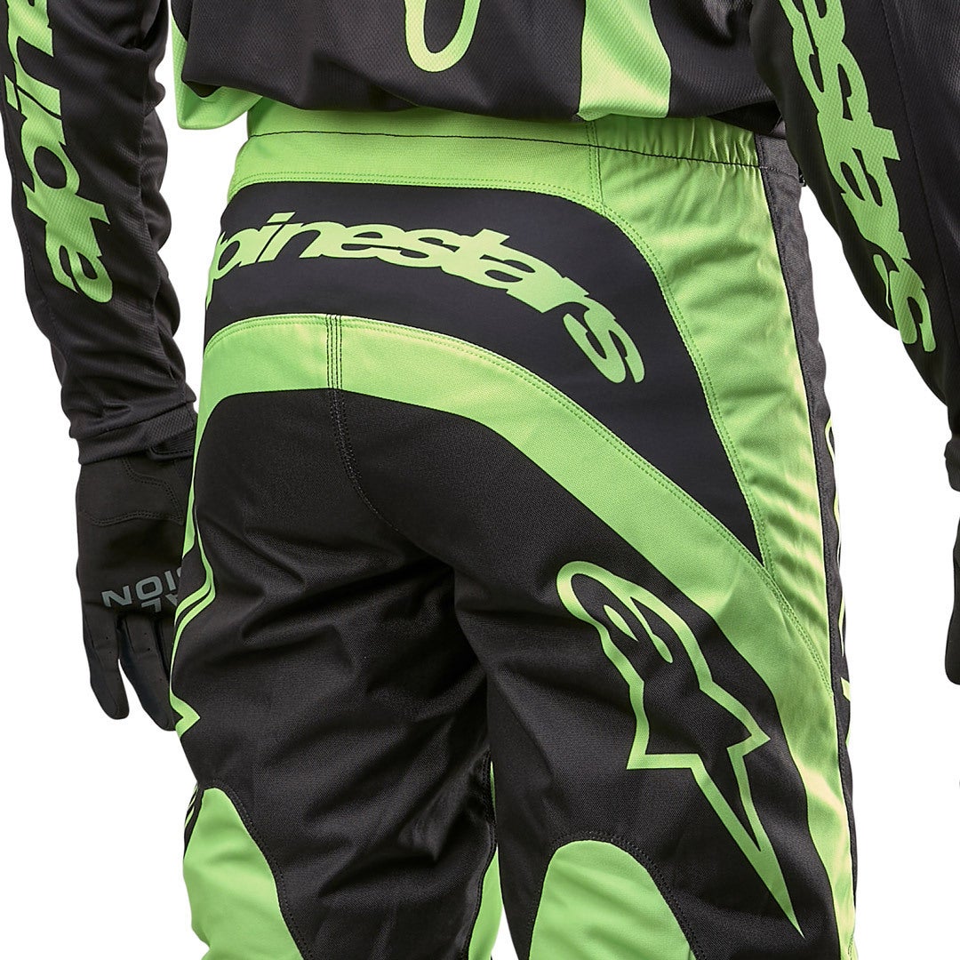 Alpinestars Fluid Lurv Motocross bukser sort/gul 38 Figur 2