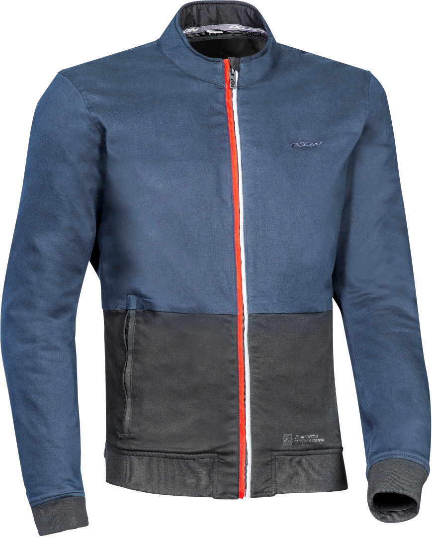 Ixon Fulham Motorcycle Textile Jacket dark blue/black L Figure 1