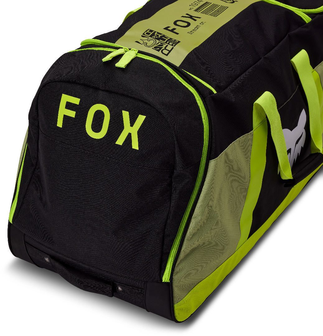 FOX Shuttle 180 Race Spec Roller Geantă de echipament verde/galben Figura 5