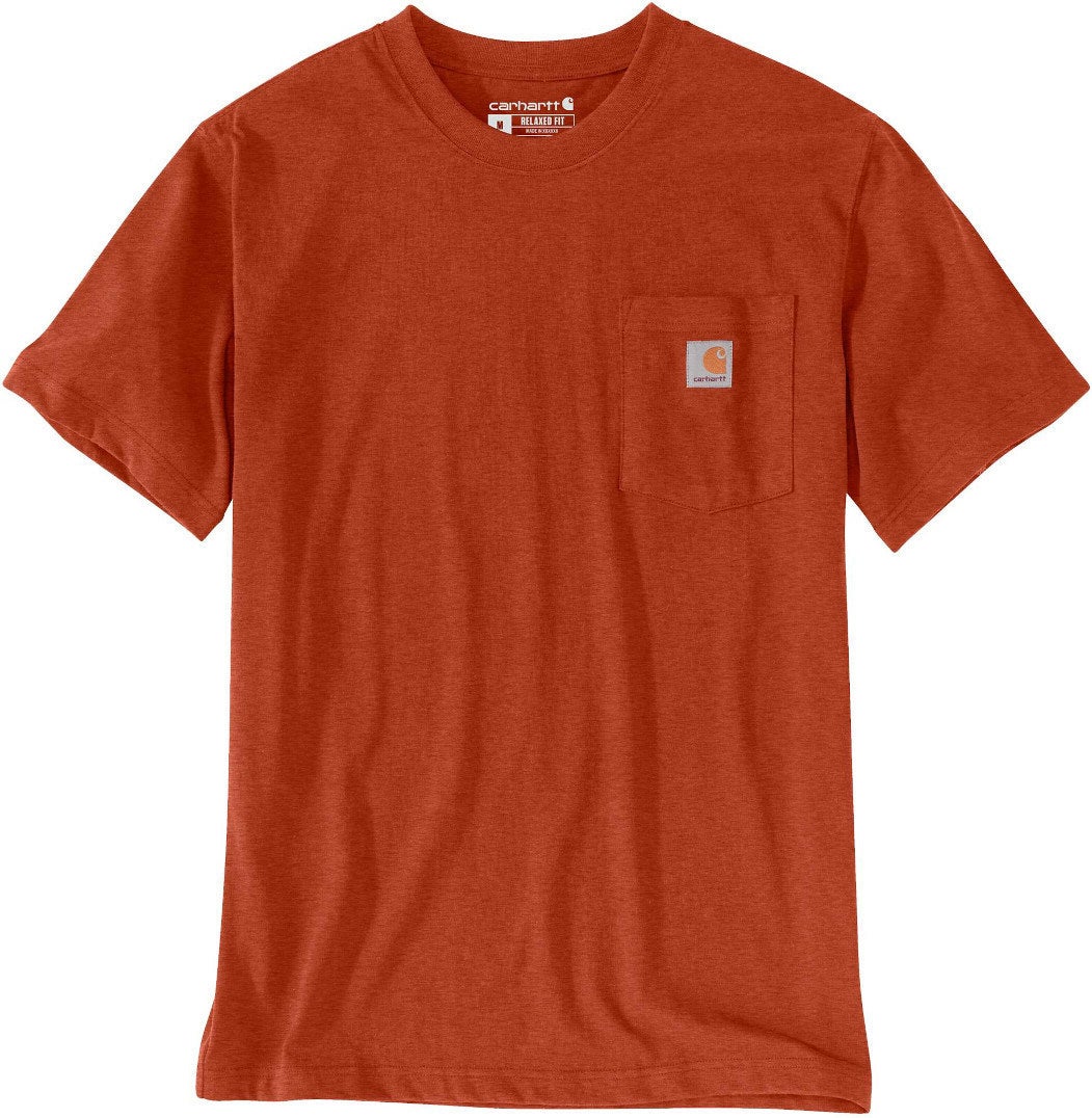 Carhartt Workwear Pocket 티셔츠 빨강/빨강 M 그림 1