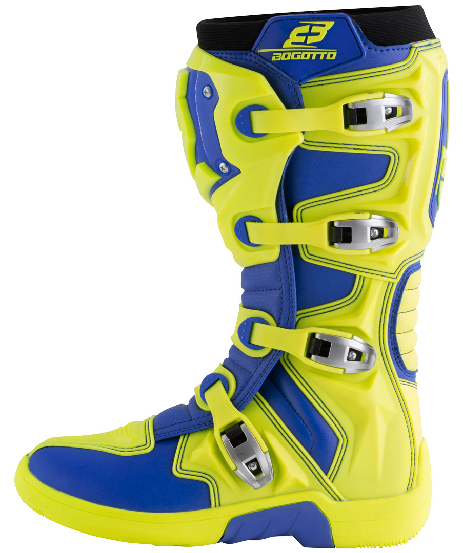 Bogotto MX-6 Bottes de motocross bleu/jaune 41 Figure 2