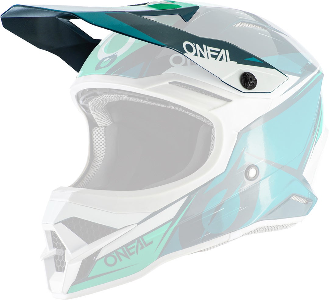 Oneal 3Series Stardust Capacete de Motocross azul/verde XL (61/62) Figura 5