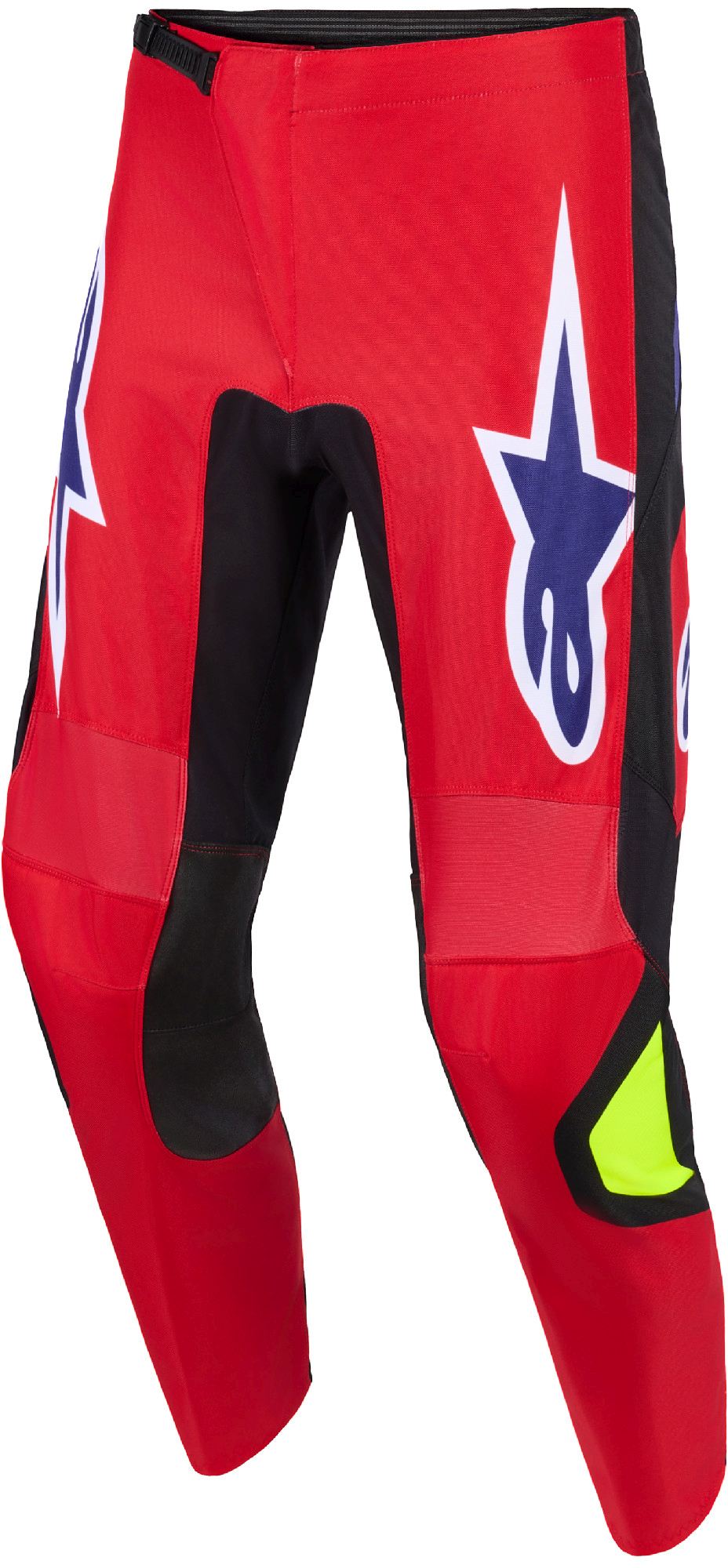 Alpinestars Fluid Grid Pantaloni da motocross Rosso/nero/viola/bianco 40 Figura 1