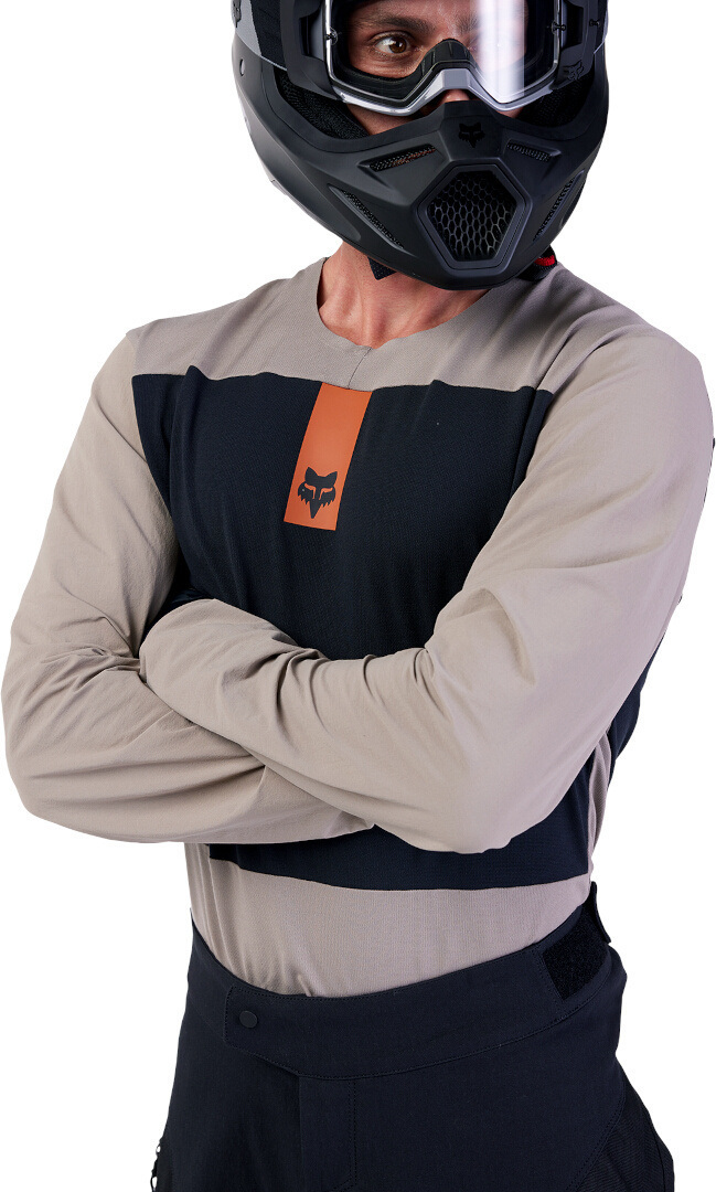 FOX Defend 2023 Tricou de motocross bej S Figura 6