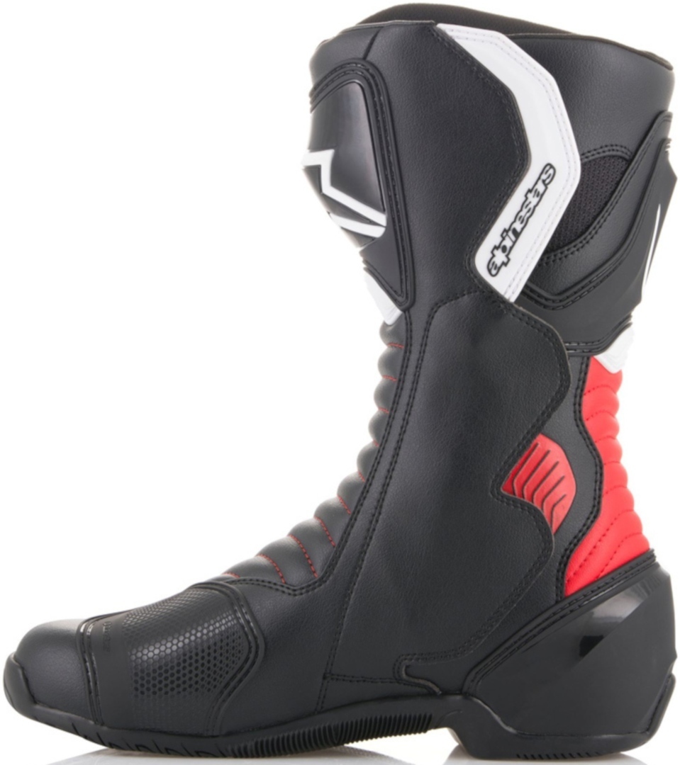Alpinestars SMX-6 V2 Motorcycle Boots black/red 38 Figure 2