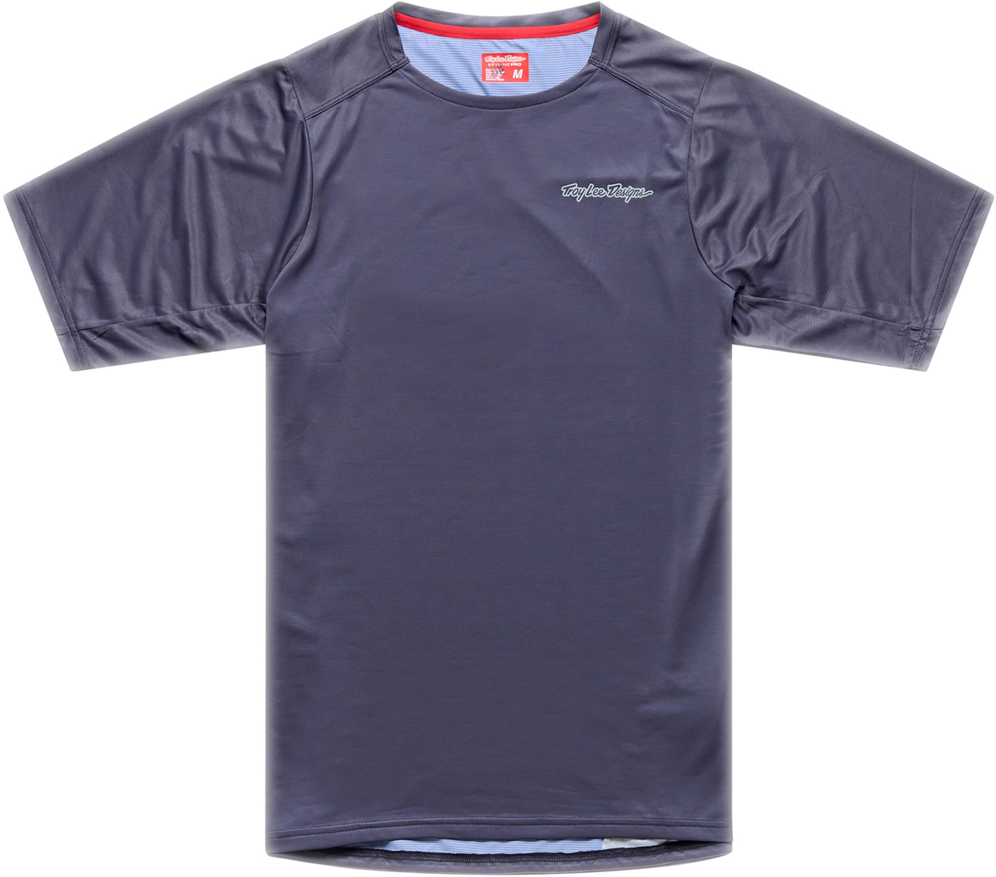 Troy Lee Designs Skyline Pro Mono Maillot de vélo à manches courtes carbone/bleu XL Figure 1