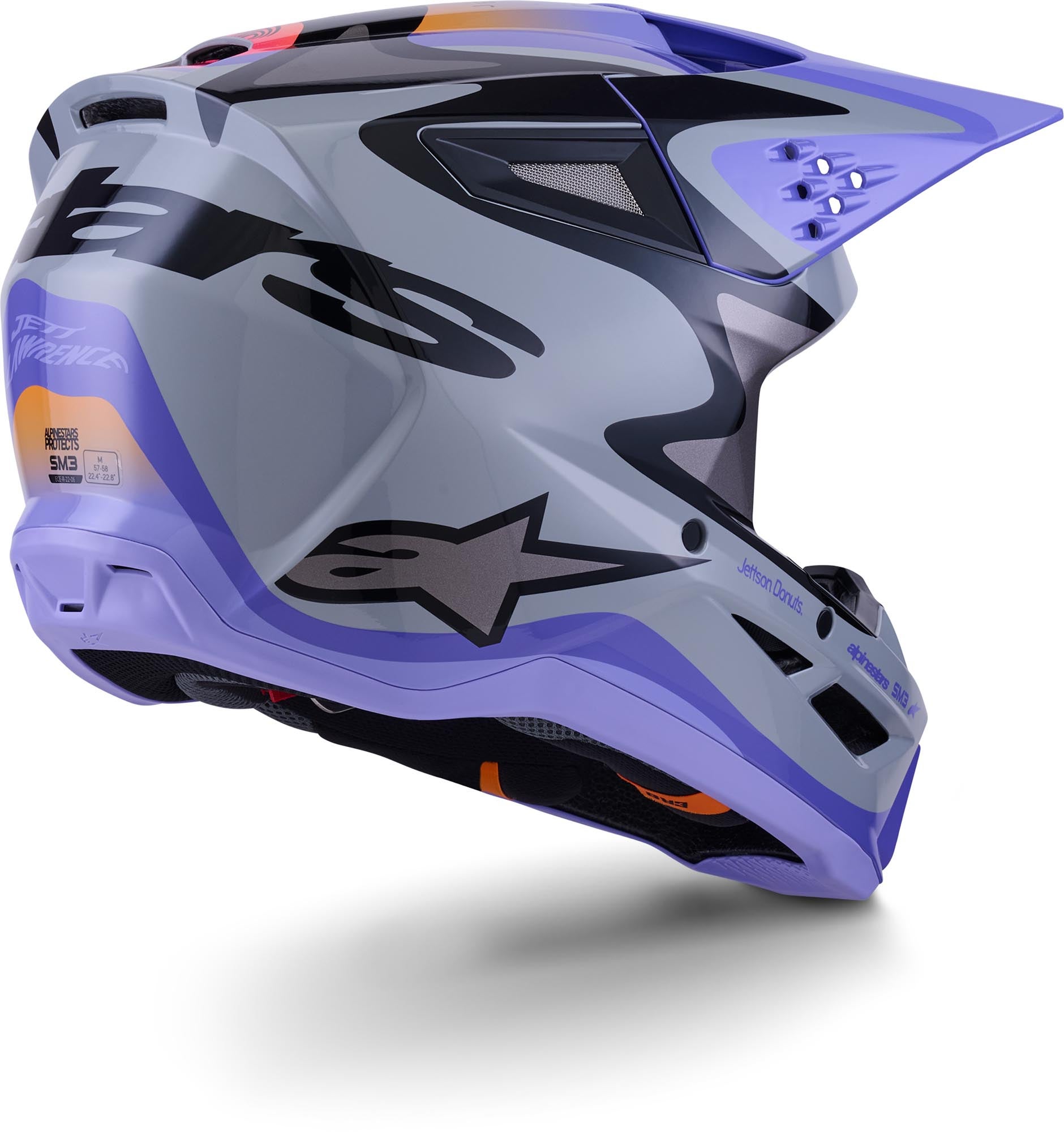Alpinestars S-M3 Jettson Casco da motocross M (57/58) Figura 2