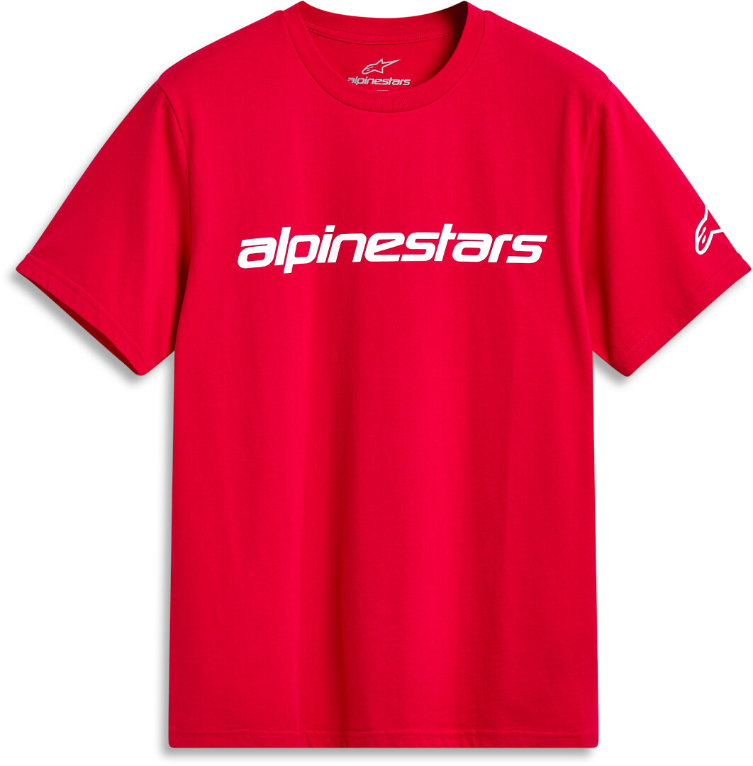 Alpinestars Linear Wordmark 2.0 T-shirt czerwony M Rysunek 1
