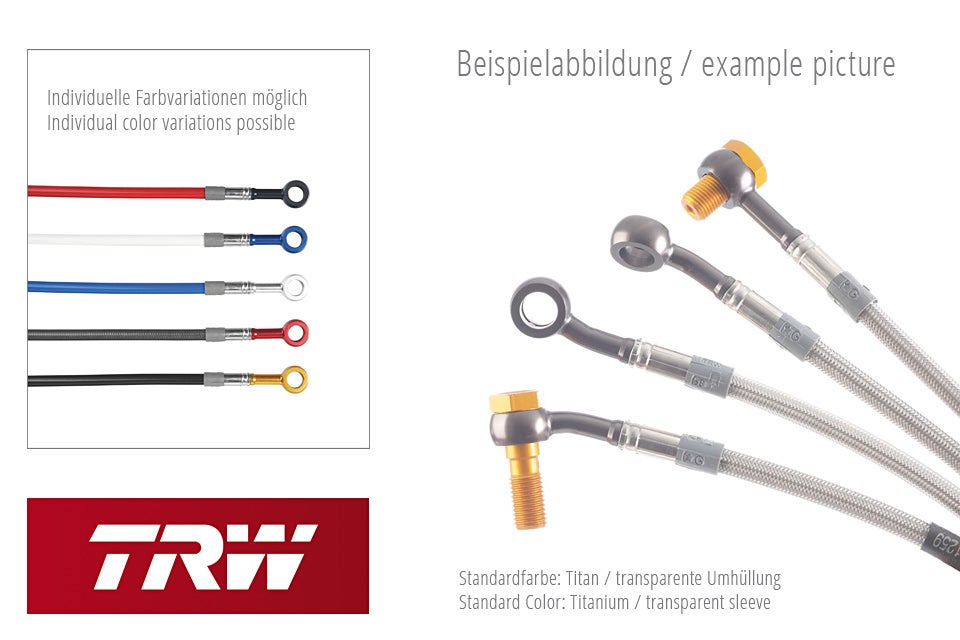 TRW Lucas Steel flex conjunto MCH133H1, traseira Artigo principal Figura 1