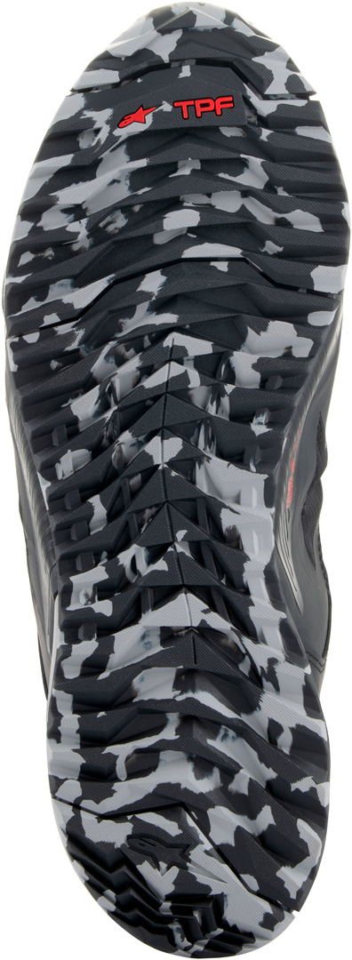 Alpinestars CR-8 Gore-Tex Pantofi de motocicletă impermeabili Negru/Gri/Roșu 9 Figura 2