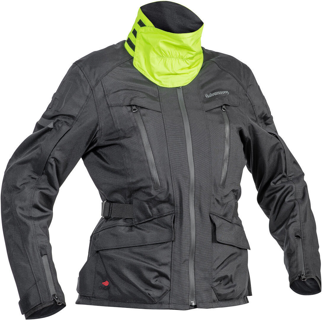Side view of Halvarssons Gruven waterproof Ladies Motorcycle Textile Jacket