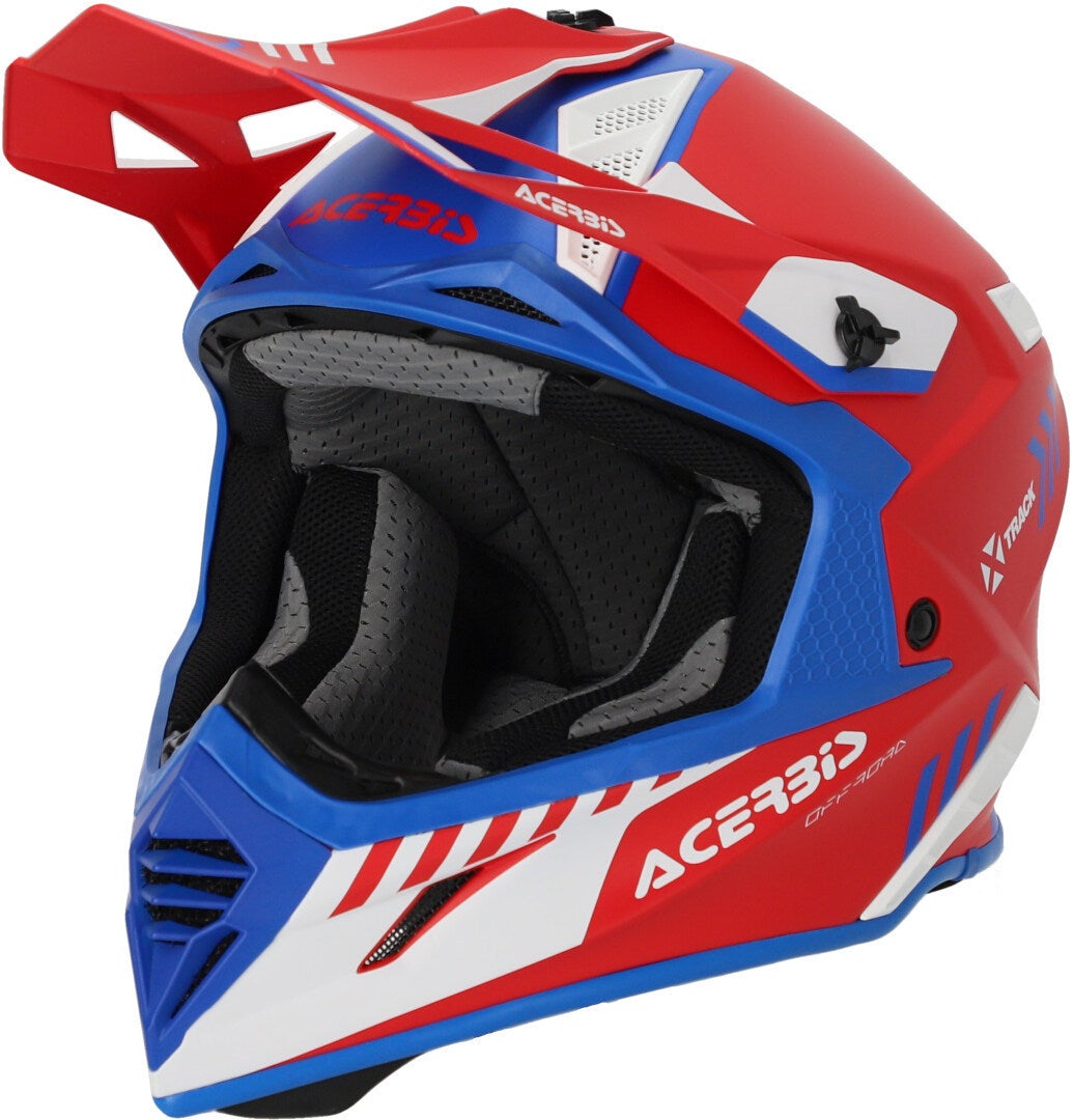 Acerbis X-Track Mips Casco Motocross rosso/blu M (57/58) Figura 1
