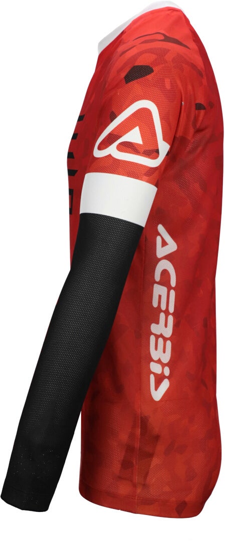 Acerbis J-Windy Vented Watermark Motorcross Jersey rood/wit 3XL Figuur 5