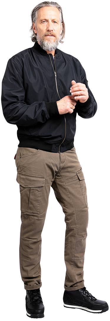 John Doe Stroker Cargo XTM Motorrad Textilhose sand 32 L34 Abbildung 9