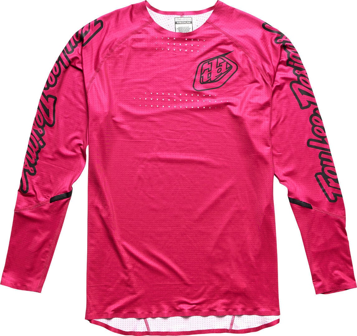 Troy Lee Designs Sprint Ultra Mono Cykeltrøje Pink M Figur 1
