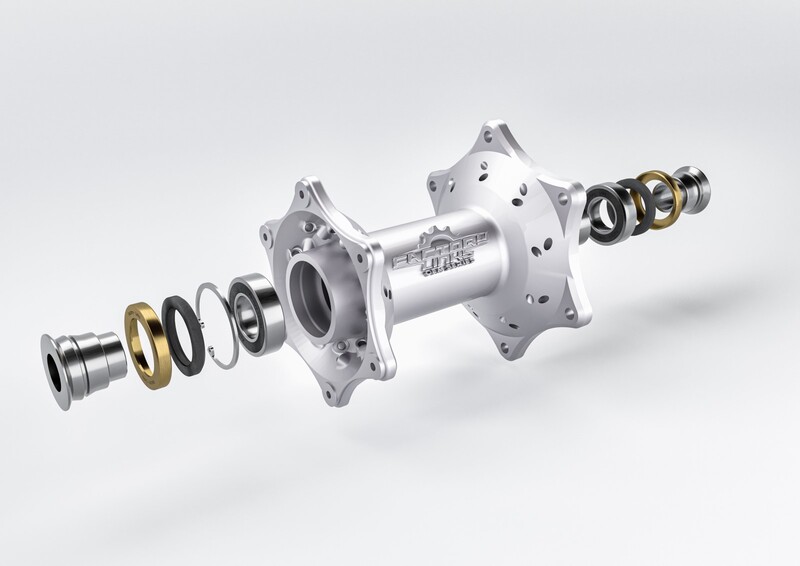 Fabrikslänkar Sats med hjullager Figur 2