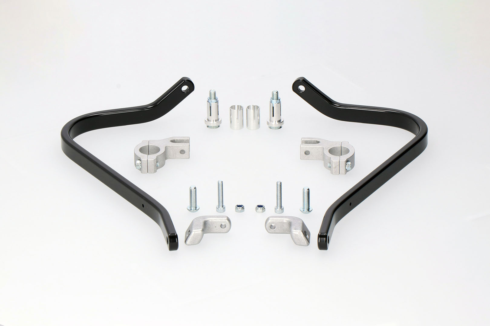Kit de guarda de mão SW-Motech BBSTORM - Preto. Modelos Ducati Scrambler. Figura 2