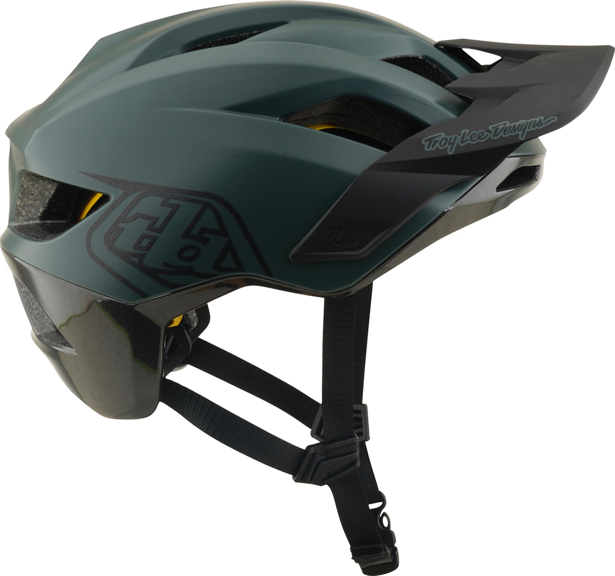 Troy Lee Designs Mips Flowline Point Bicycle Helmet green matt/black M-L (57/59) Figure 4