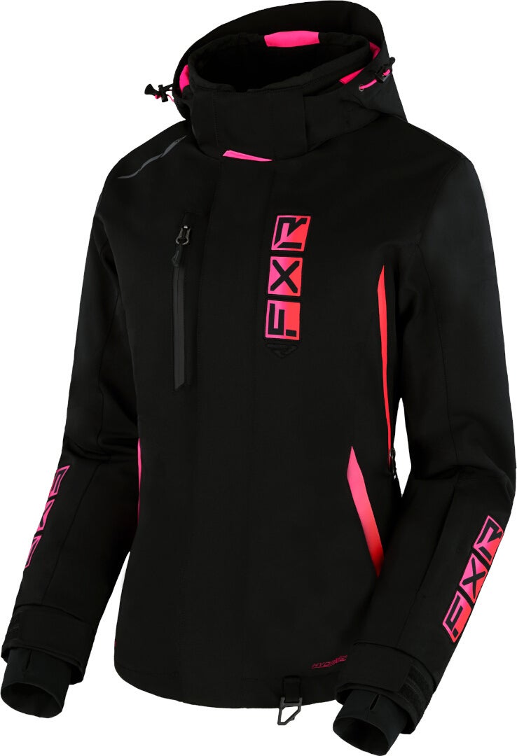 FXR Evo FX 2023 Snescooterjakke til damer sort/pink 8 Figur 1