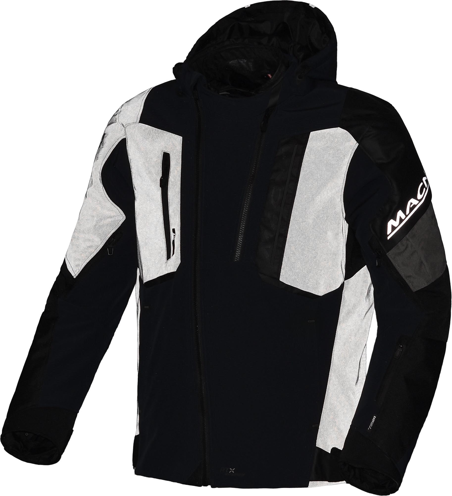Macna Angle 2.0 waterproof Motorcycle Textile Jacket blue/beige 3XL Figure 3