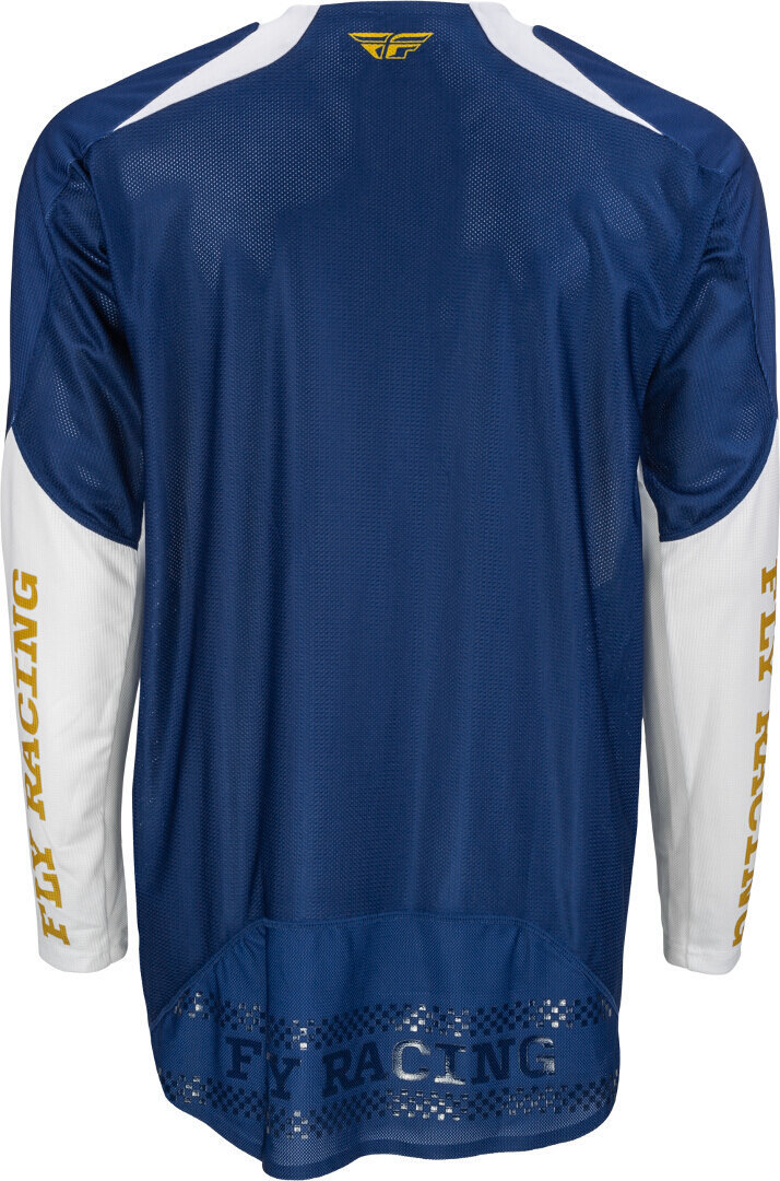 Fly Racing Evolution Motocross Jersey azul/branco L Figura 2