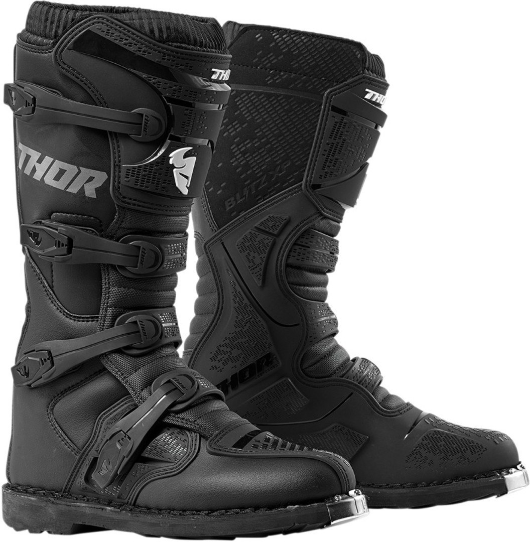 Thor Blitz XP Motocross Boots black 14 Figure 1
