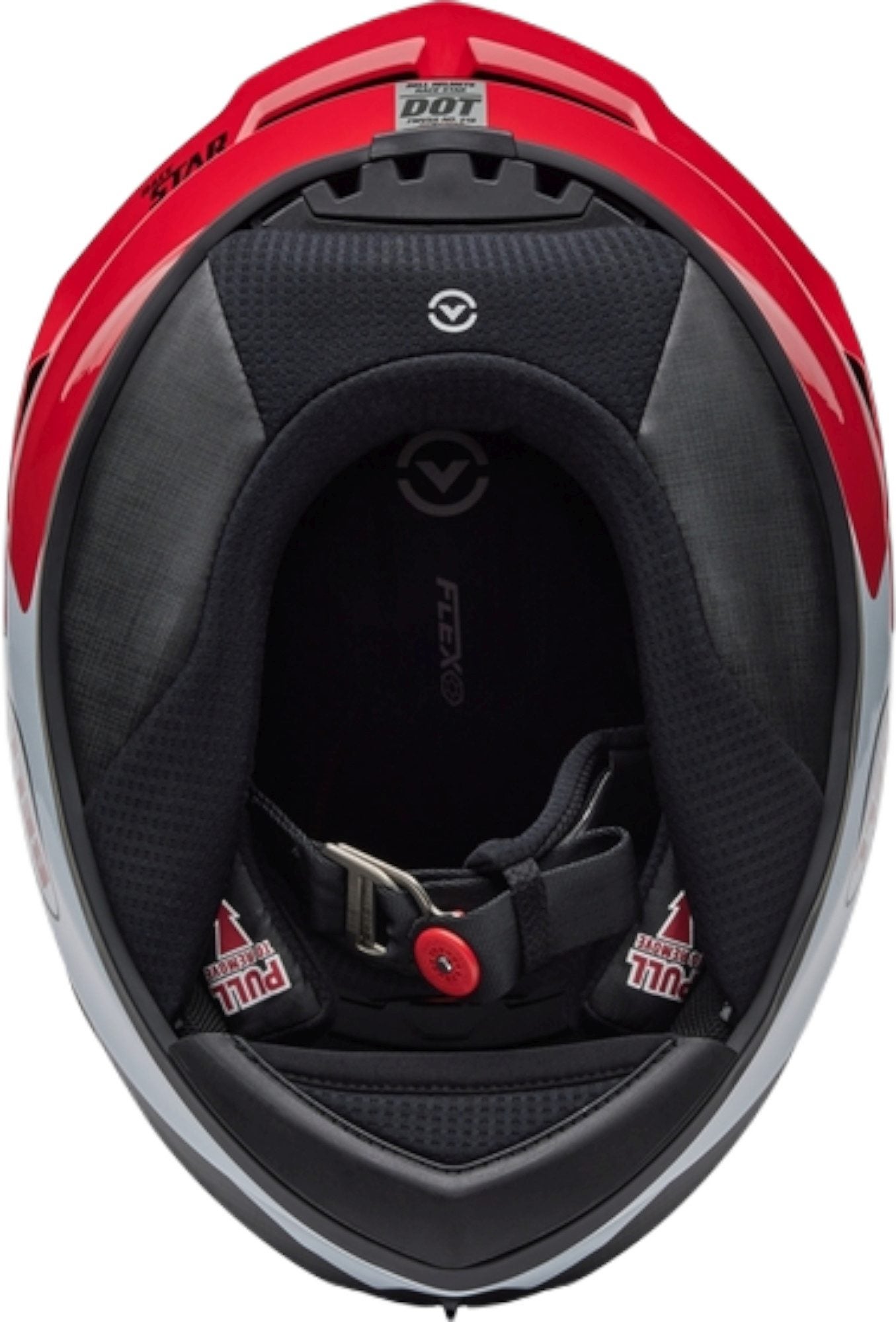 Bell Race Star DLX RSD Corsa Carbon Casco rosso/bianco/nero L Figura 5