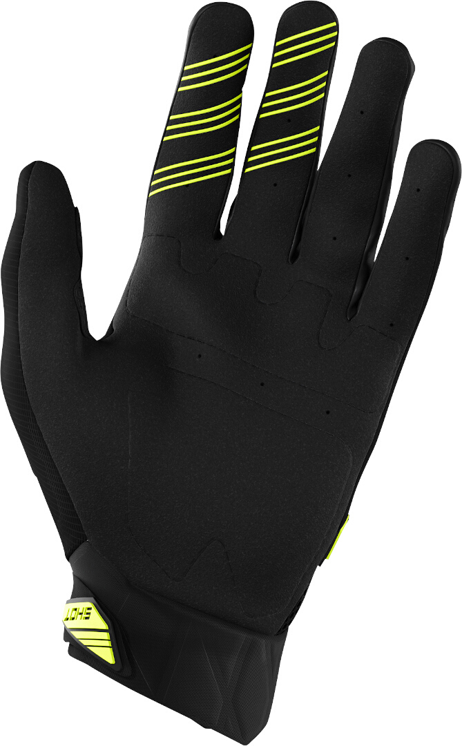 Shot Devo Motocross Handschuhe schwarz/gelb 9 Abbildung 2