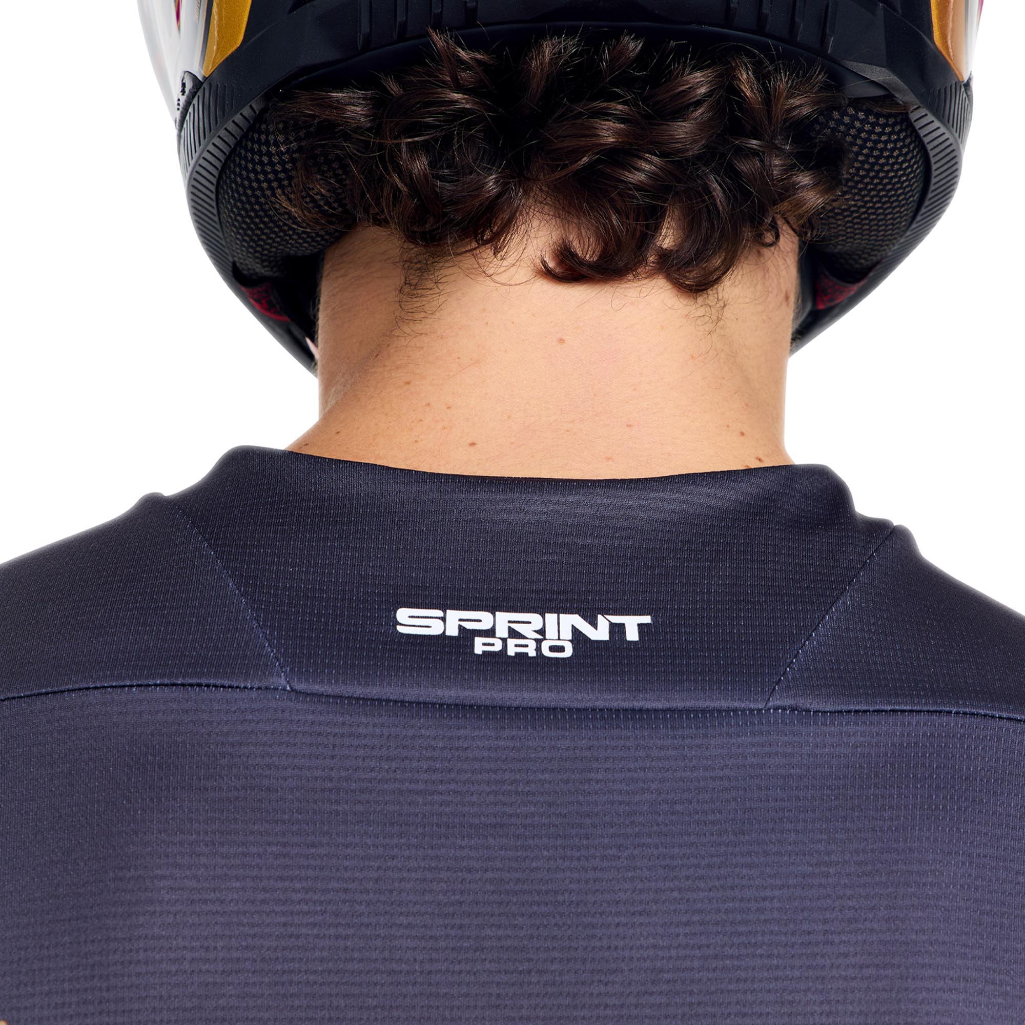 Side view of Troy Lee Designs Sprint Pro YO Moto Bicycle Jersey