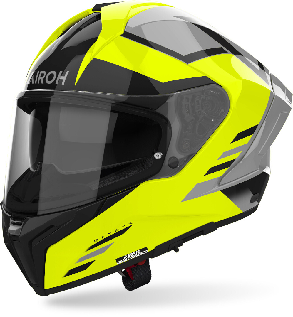 Airoh Matryx Thron Casco giallo/grigio M (57/58) Figura 1