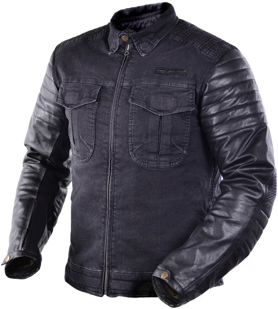 Trilobite Acid Scrambler Giacca tessile moto nero 3XL Figura 1