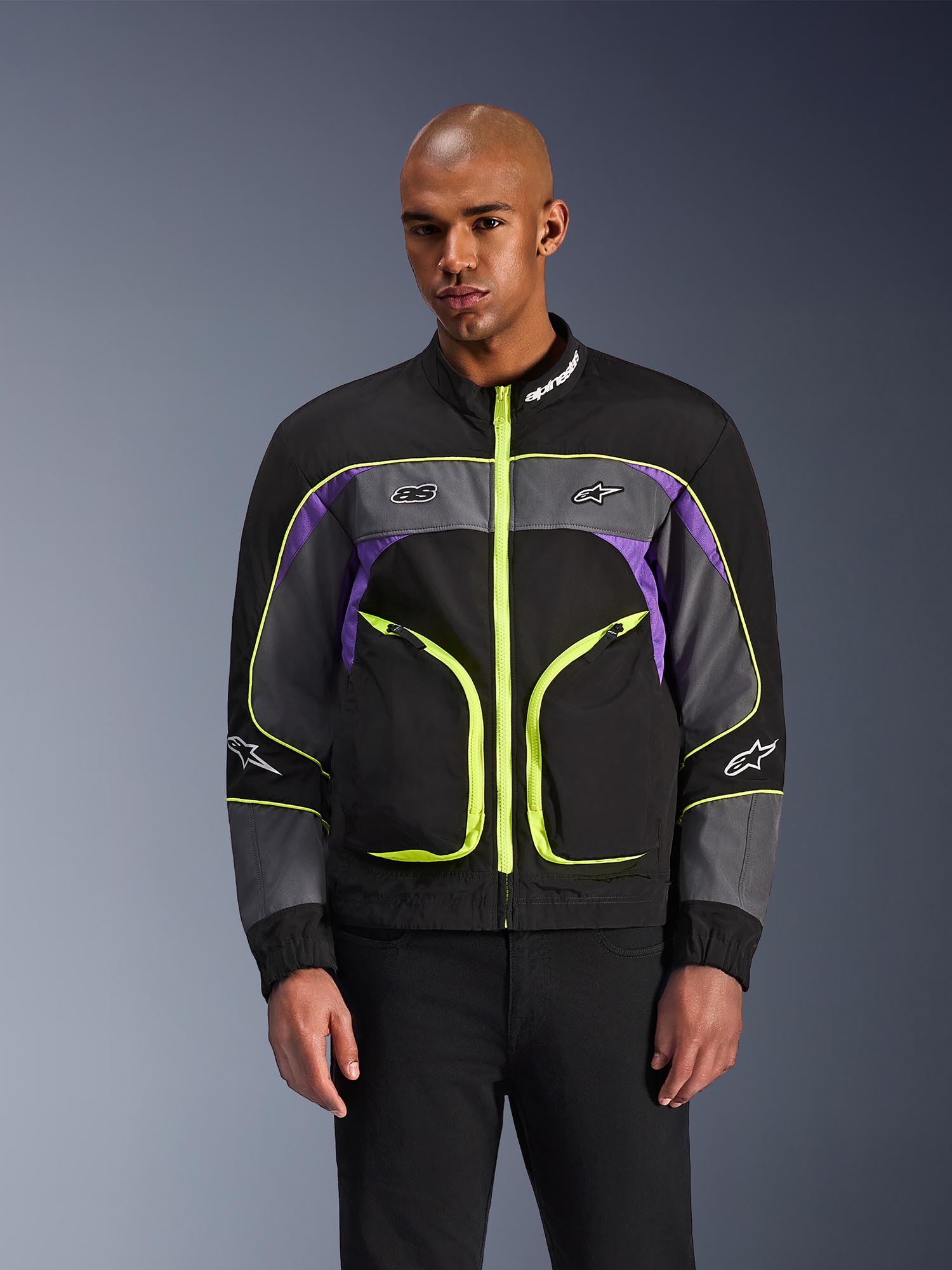 Side view of Alpinestars Unite Motorcycle Textile Jacket