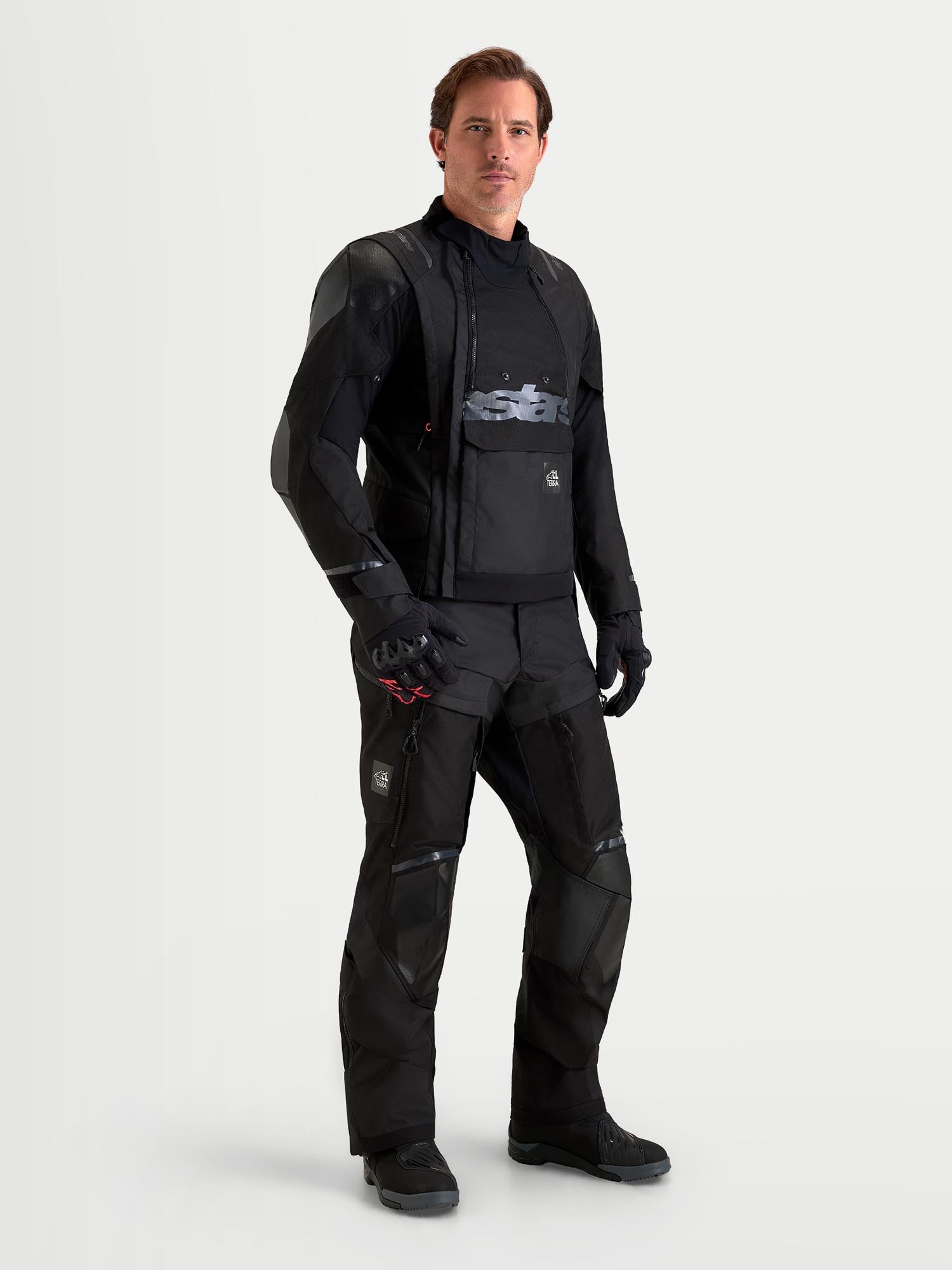 Alpinestars Harok V2 Drystar Veste textile moto imperméable noir 3XL Figure 12