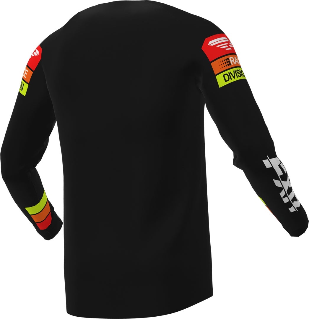 FXR Clutch 2023 Motocross trøje sort/rød/gul XXL Figur 2