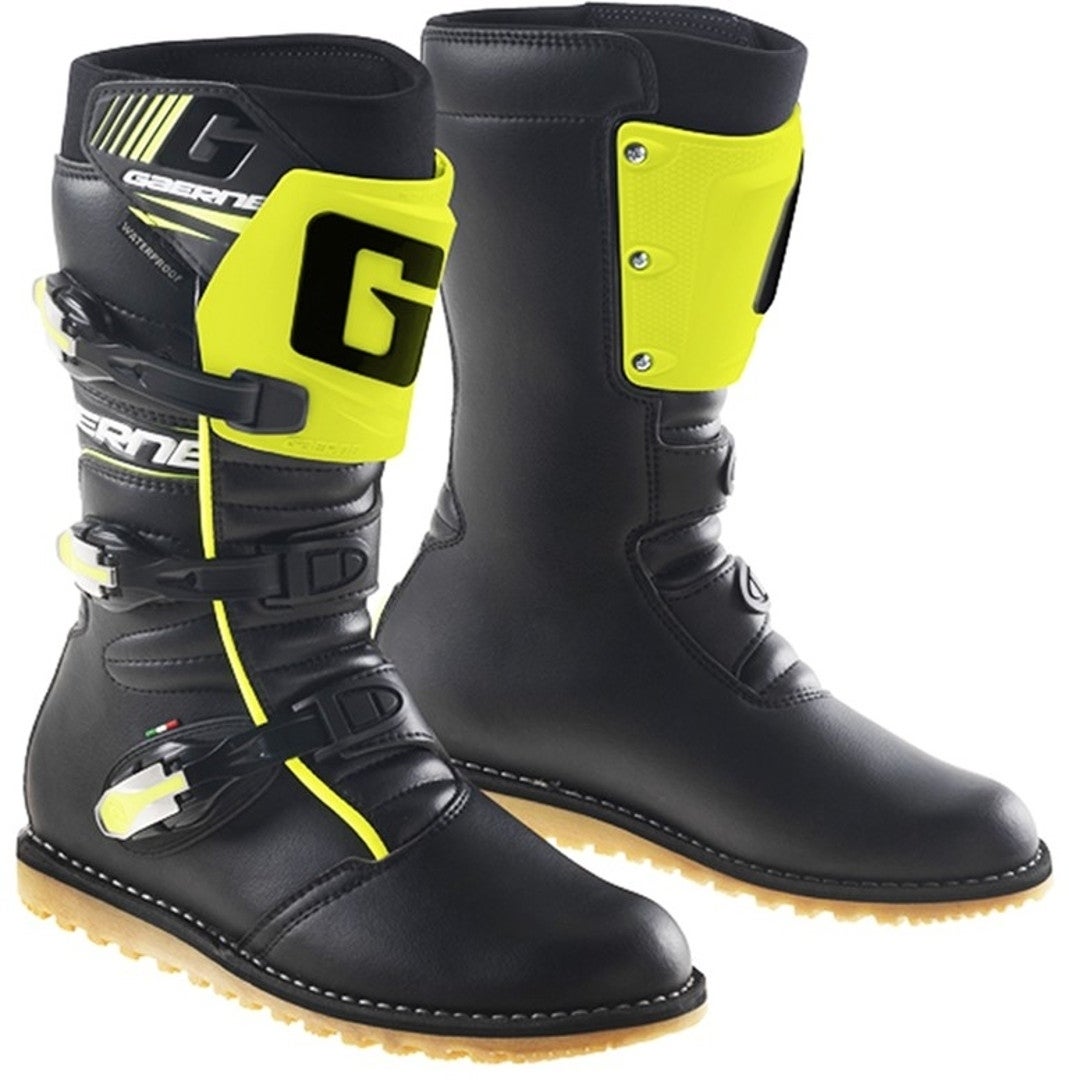 Gaerne Balance Classic Motorcycle Boots black/neon-yellow 41 Figure 1