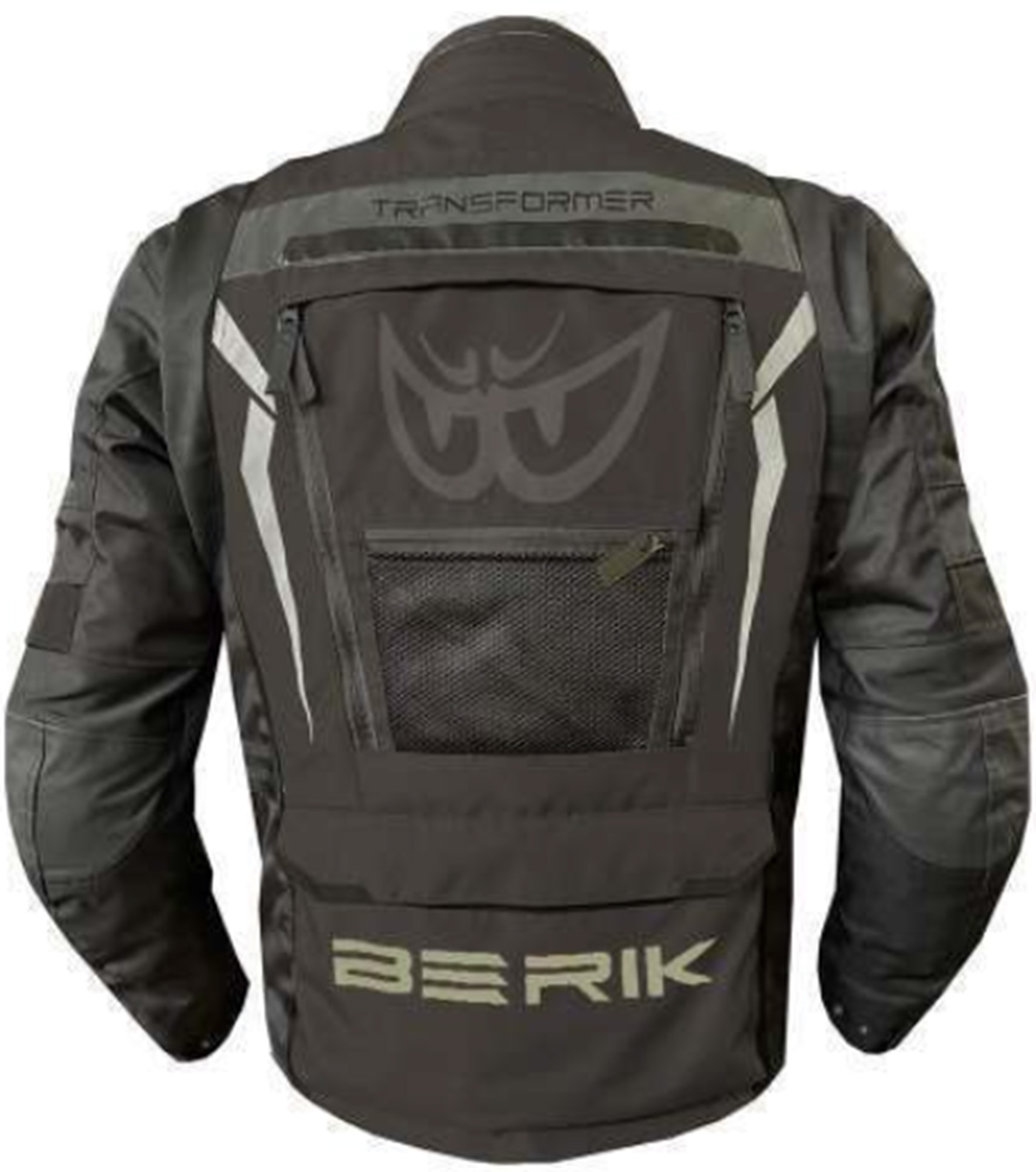 Berik Pharbus waterproof Motorcycle Textil Jacket black/brown 56 Figure 2