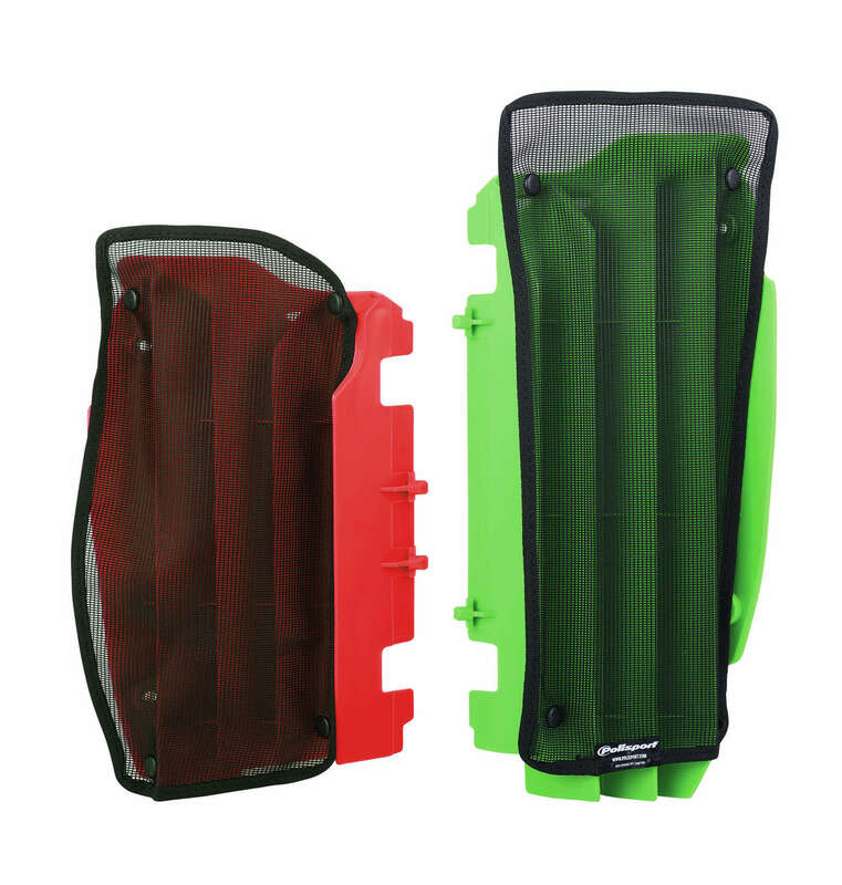 POLISPORT Jaluzele radiatorului din plasă neagră Kawasaki KX450F Figura 2