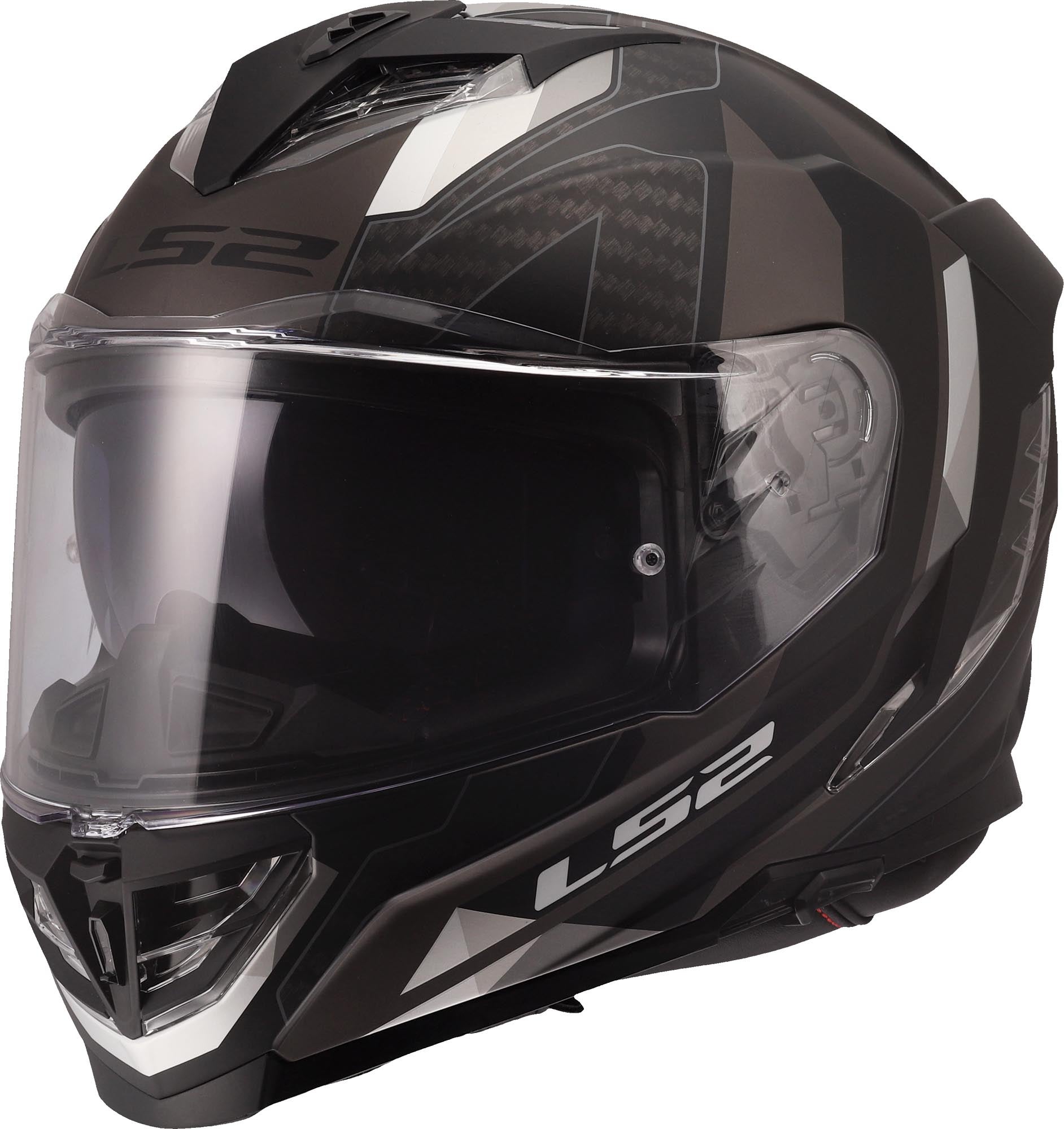 LS2 FF818 Storm III Sporty Casque noir/gris XL (61/62) Figure 1