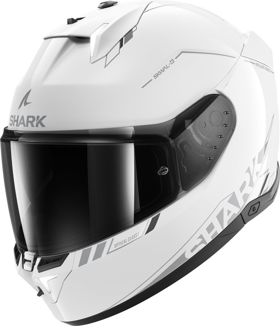 Shark Skwal i3 Blank SP Casque Blanc/argent XXL (63/64) Figure 1