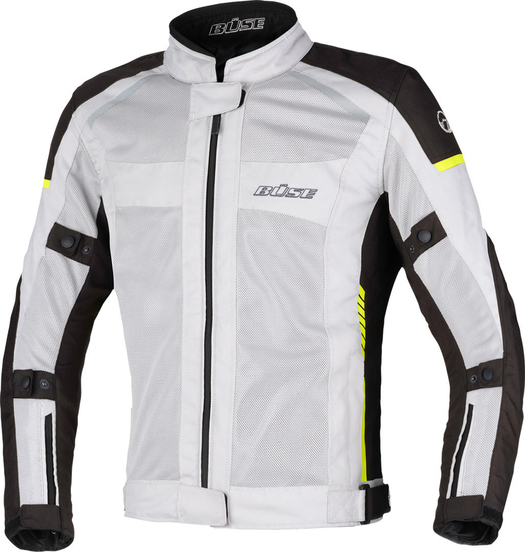 Büse Santerno Damen Motorrad Textiljacke hellgrau 48 Abbildung 1