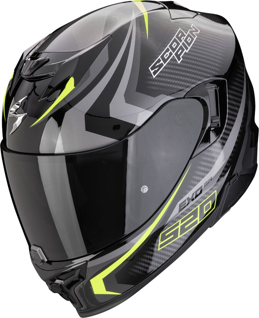 Scorpion Exo-520 Evo Air Terra Casco giallo/nero/argento S (55/56) Figura 1