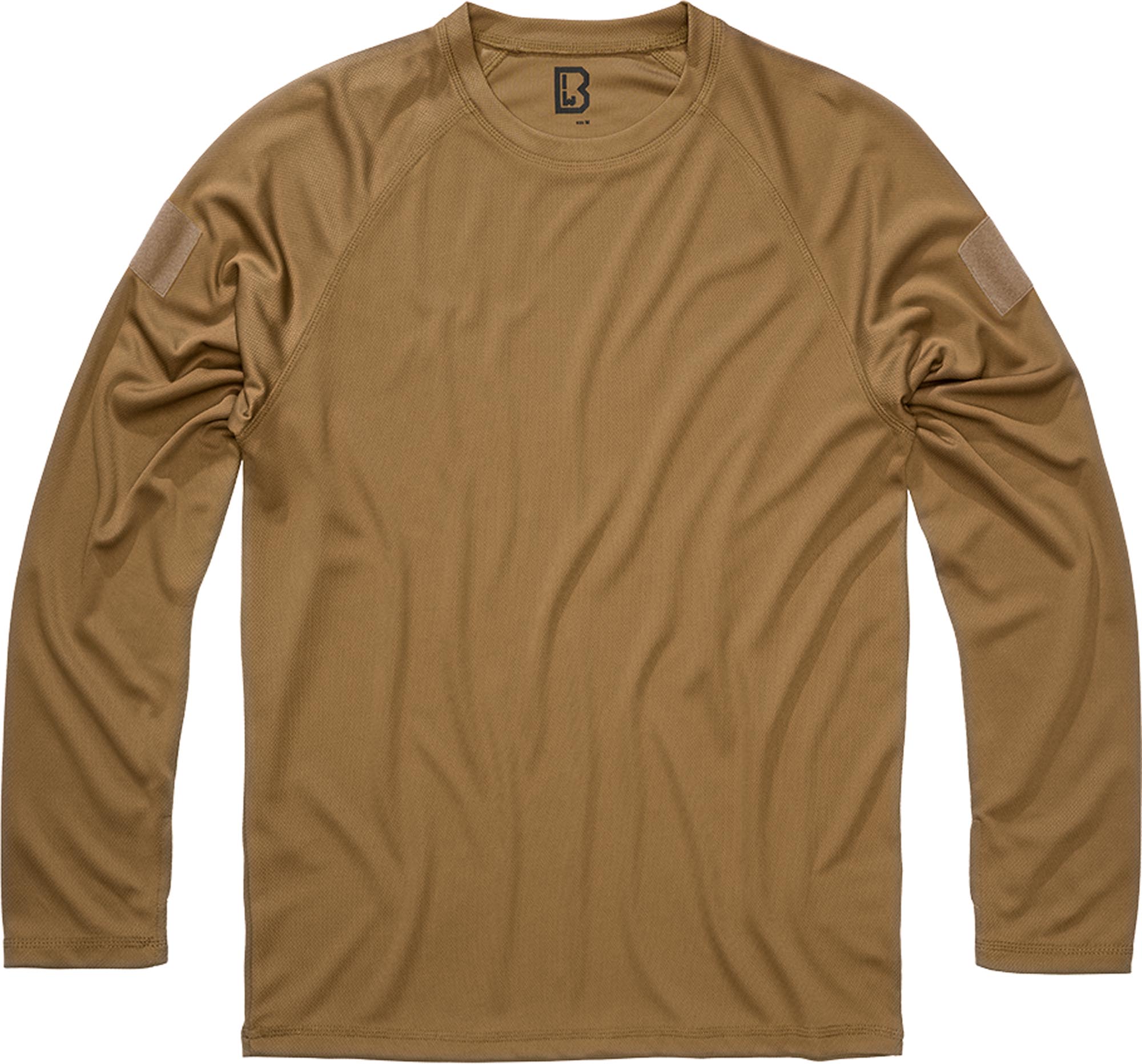 Brandit Quick Dry Maniche lunghe Cammello S Figura 1