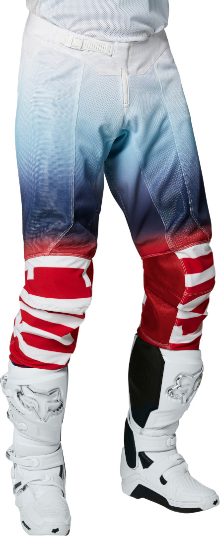 FOX Airline Reepz Motocross Pants white/blue/red 38 Figure 3
