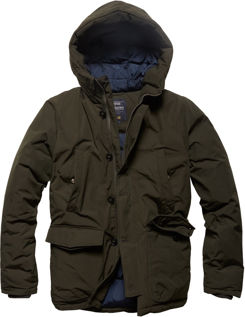 Vintage Industries Hawker Parka olive M Figure 1