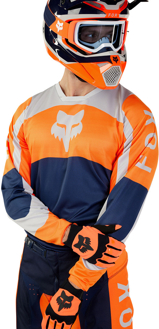 FOX 180 Nitro Motocross Jersey orange XL Abbildung 3
