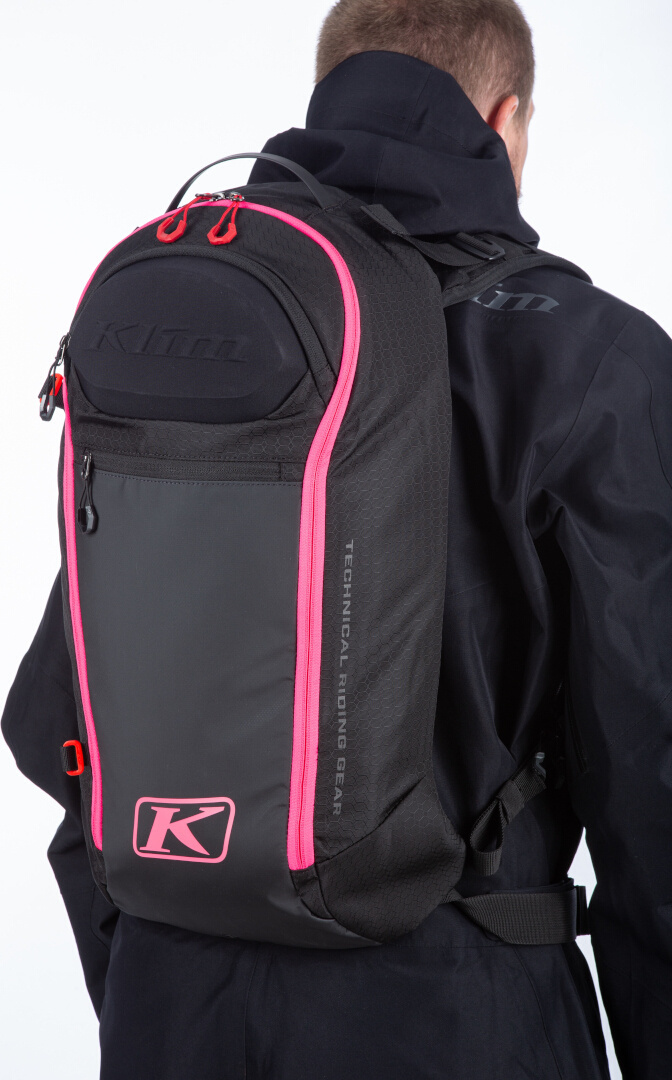 Klim Krew 16 2023 Rucsacul cu snowmobile Negru/roz Figura 7