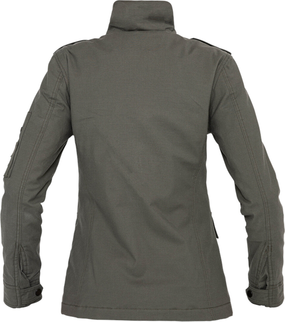 John Doe Explorer XTM Dames Motorfiets Textiel Jas Olive S Figuur 3