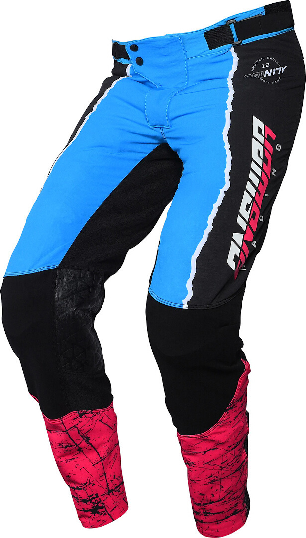 Answer Trinity Pro Glow Pantalon Motocross noir/bleu 38 Figure 1