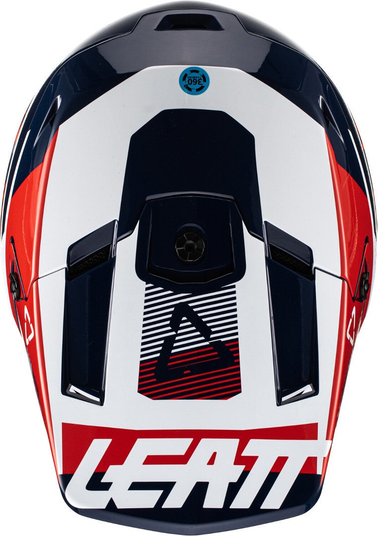 Leatt Moto 3.5 V.22 Motocross Helmet blue/red/white L (59/60) Figure 5